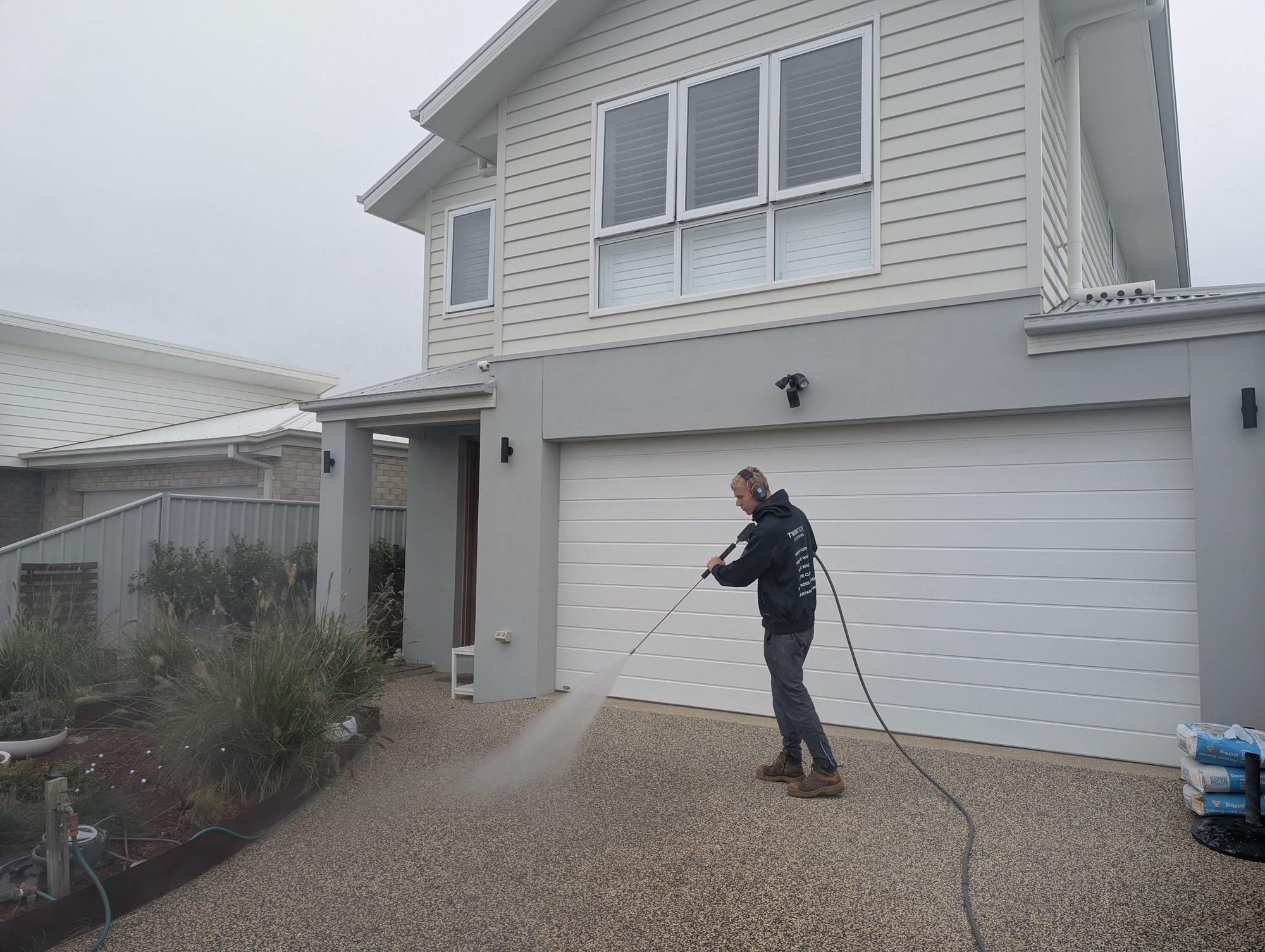Pressure Washing in Geelong by TwinTide Cleaning — driveways, paths and hard surfaces blasted clean
